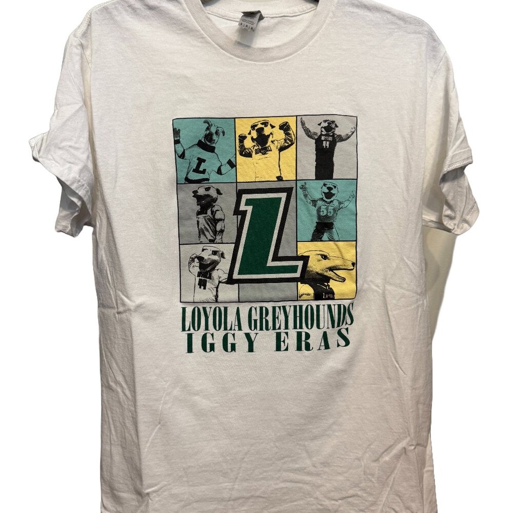 LUMD Loyola University Maryland Greyhounds Taylor Swift Gildan Tee Shirt, Medium